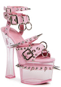 Romantic Misfit Platform Heels – Pink