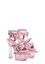 Romantic Misfit Platform Heels – Pink