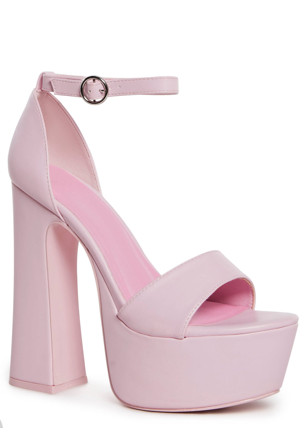 Holy Revelation Pure Platform Heels – Pink