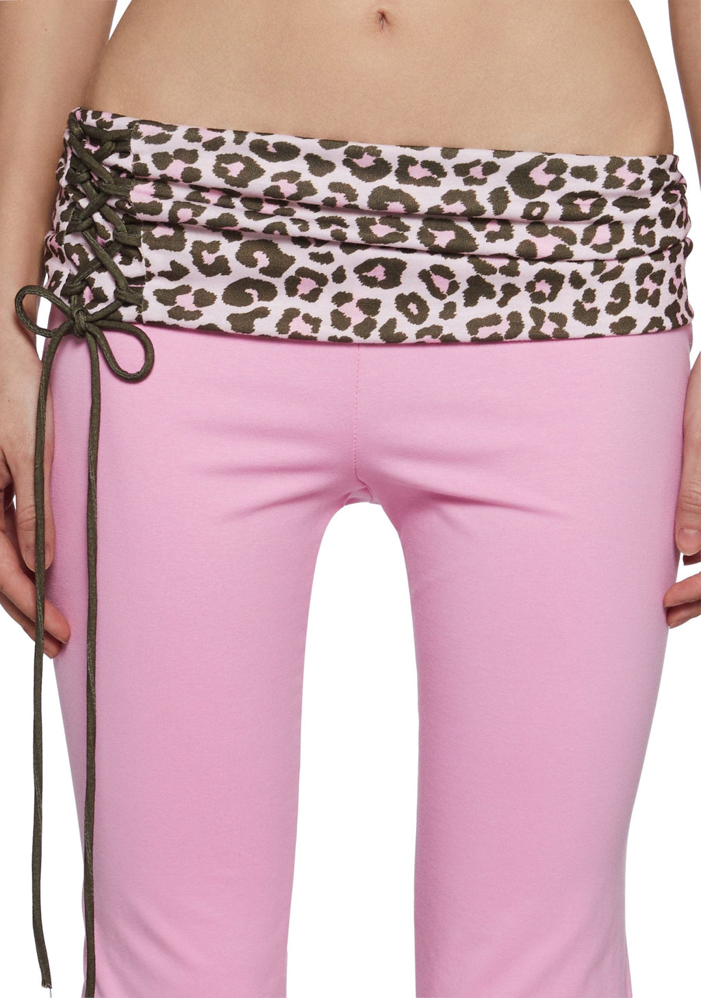Hot Crush Knit Pants – Pink