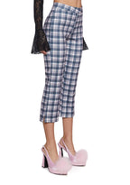 Book Club Babe Plaid Capri Pants