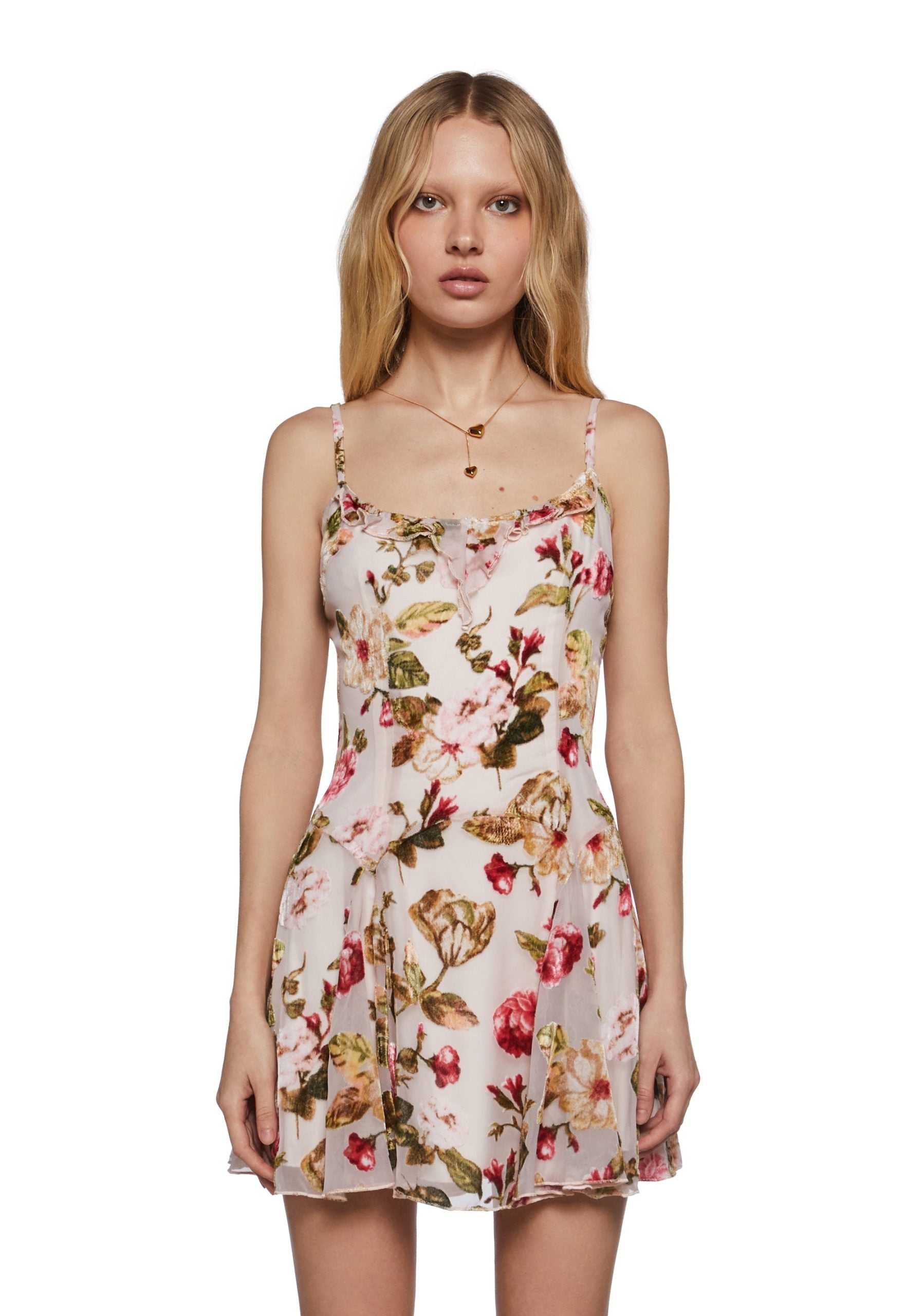 Love Vigilante Velvet Dress