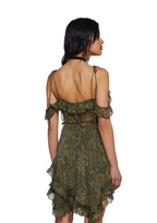 Wildflower Dreams Wrap Dress – Green