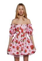 Holding Court Corset Dress – Pink