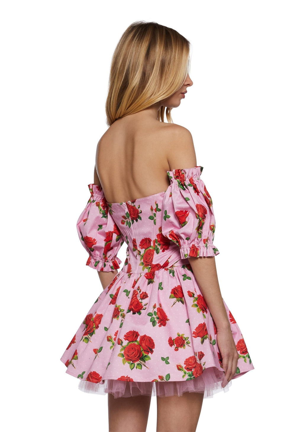 Holding Court Corset Dress – Pink