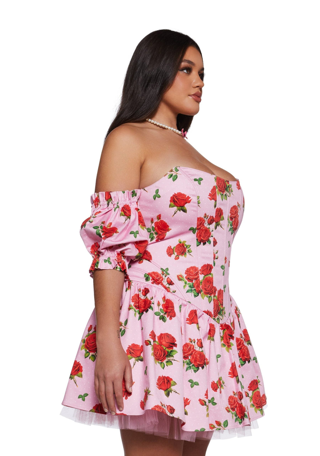 Holding Court Corset Dress – Pink