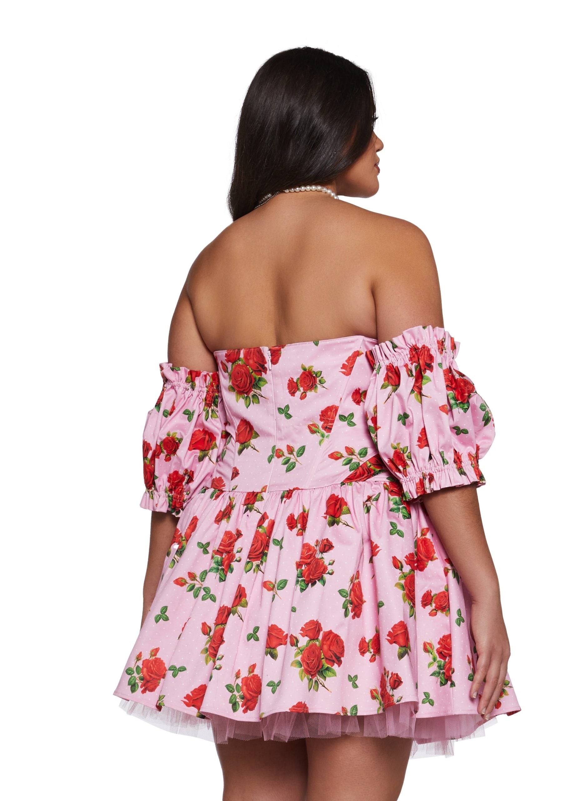 Holding Court Corset Dress – Pink