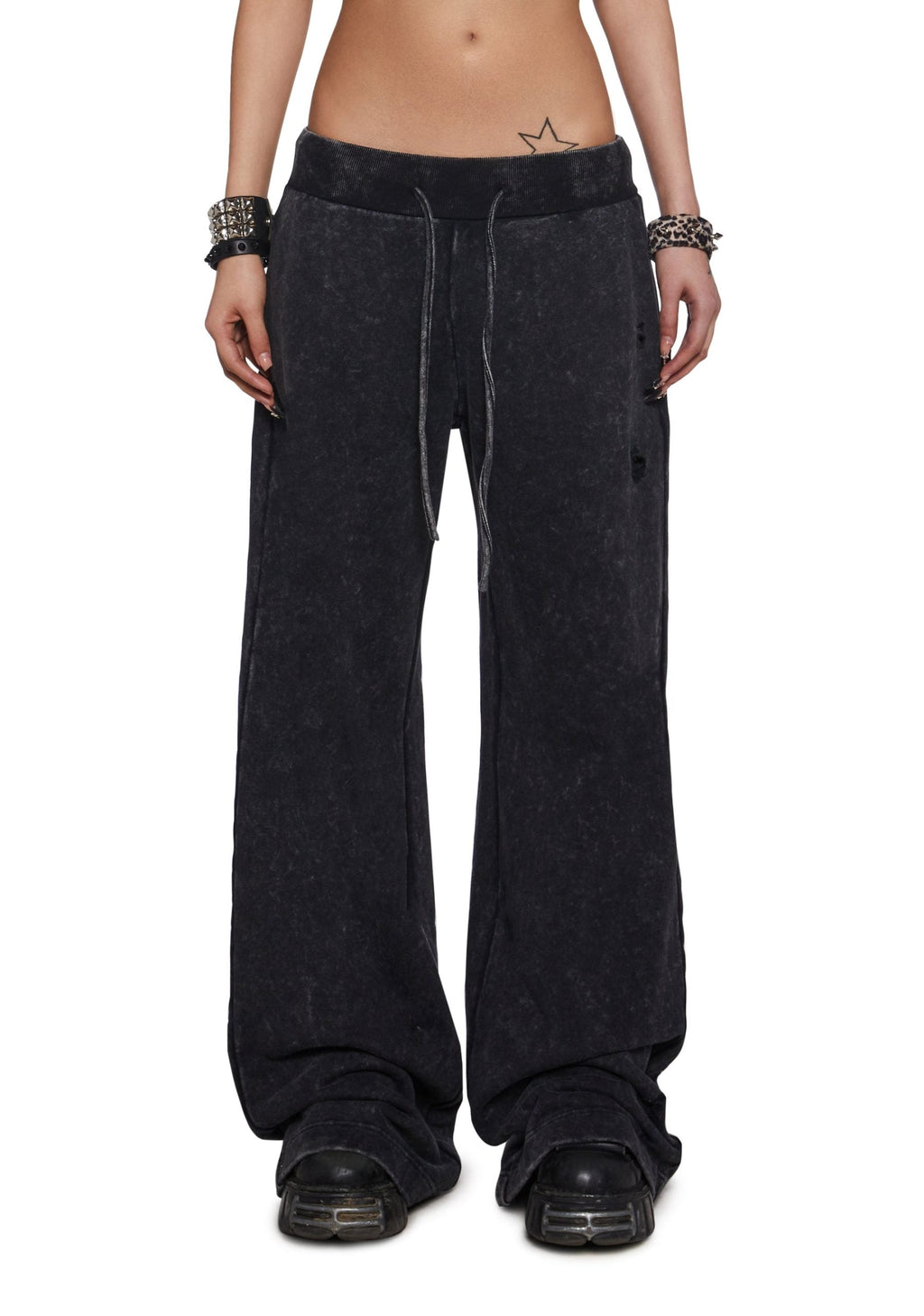 Death Rock Wide Leg Sweatpants