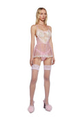 Lovely Hearts Lace Teddy