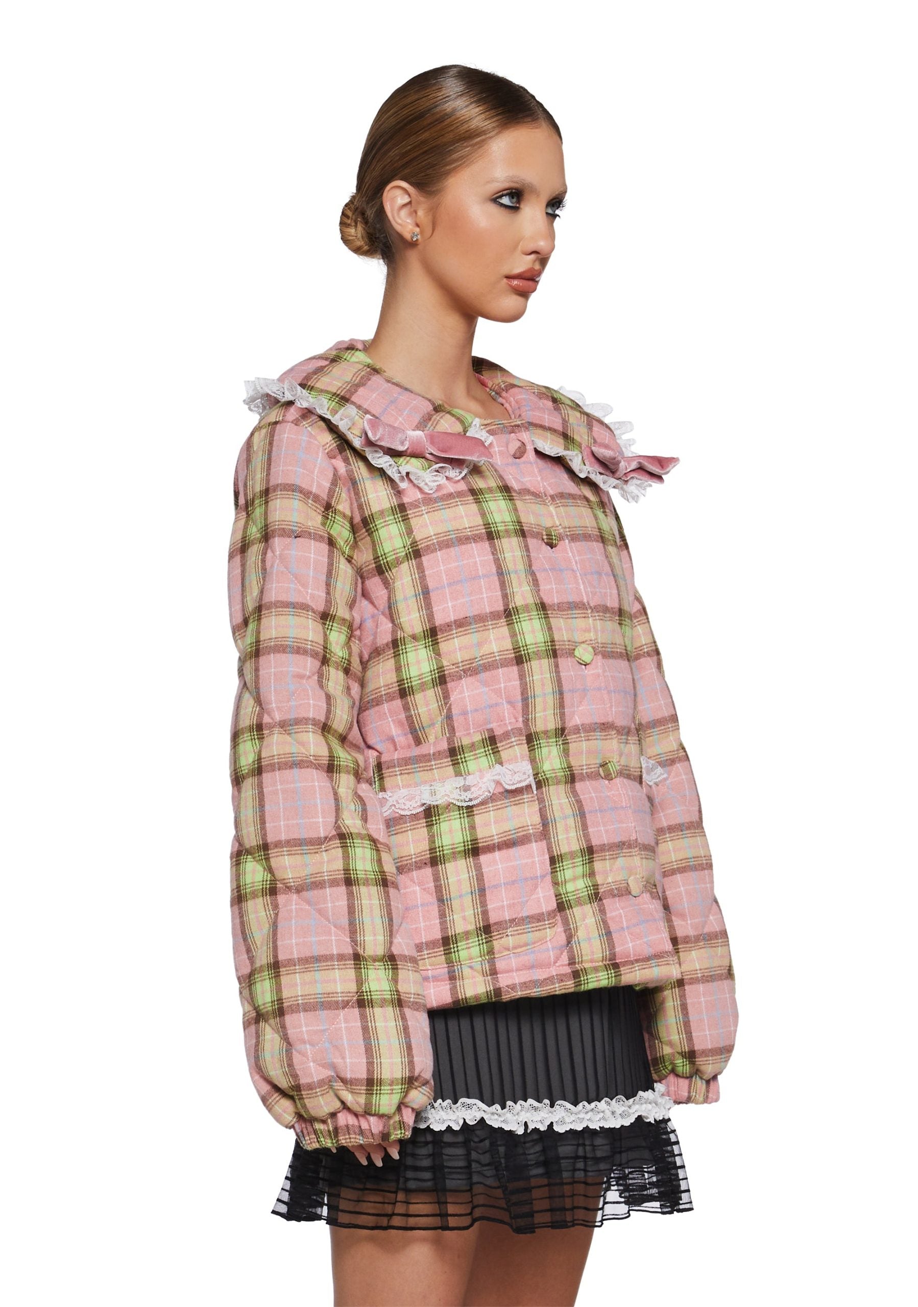 Sweet Love Story Quilted Jacket