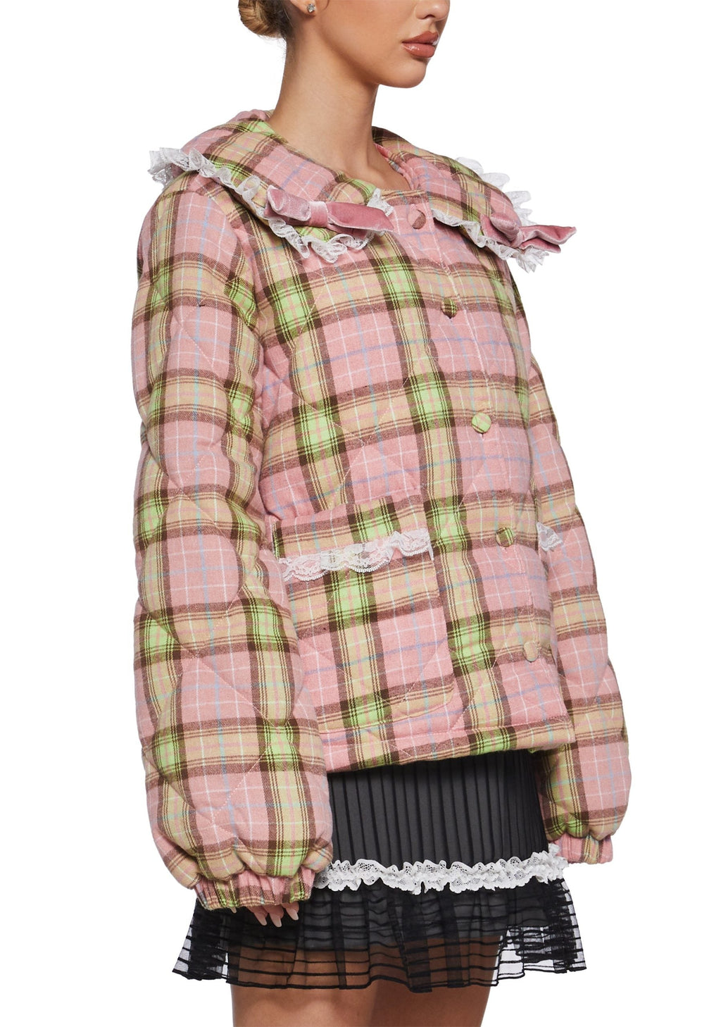 Sweet Love Story Quilted Jacket