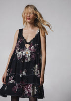 Get Over It Babydoll Dress – Floral