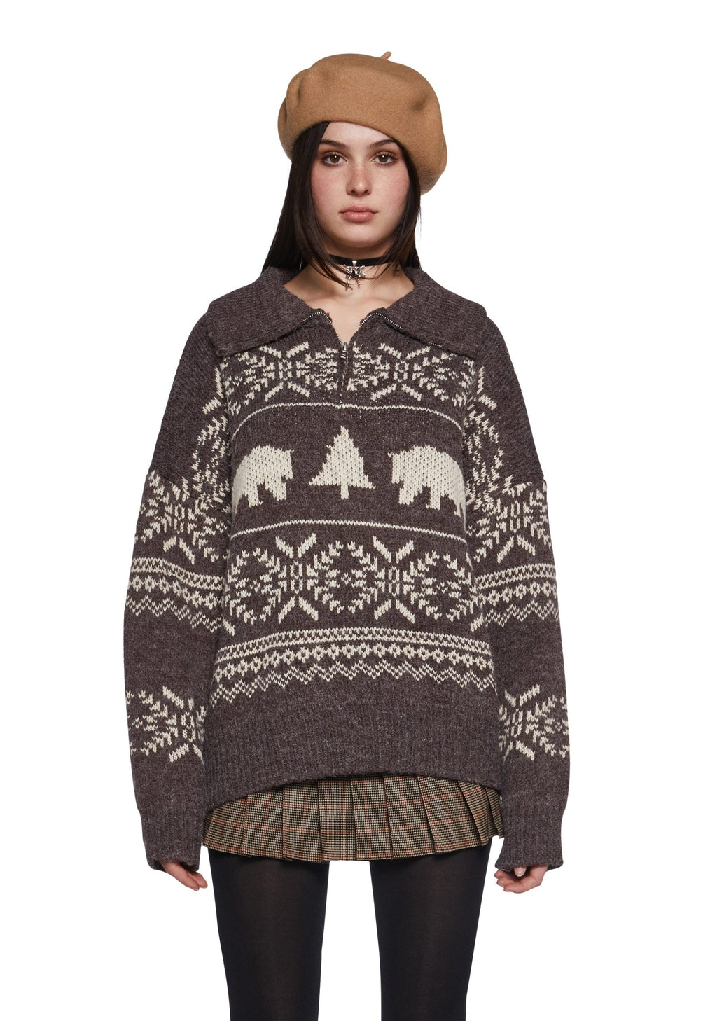 Winter Wanderlust Oversized Sweater
