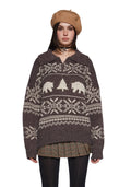 Winter Wanderlust Oversized Sweater
