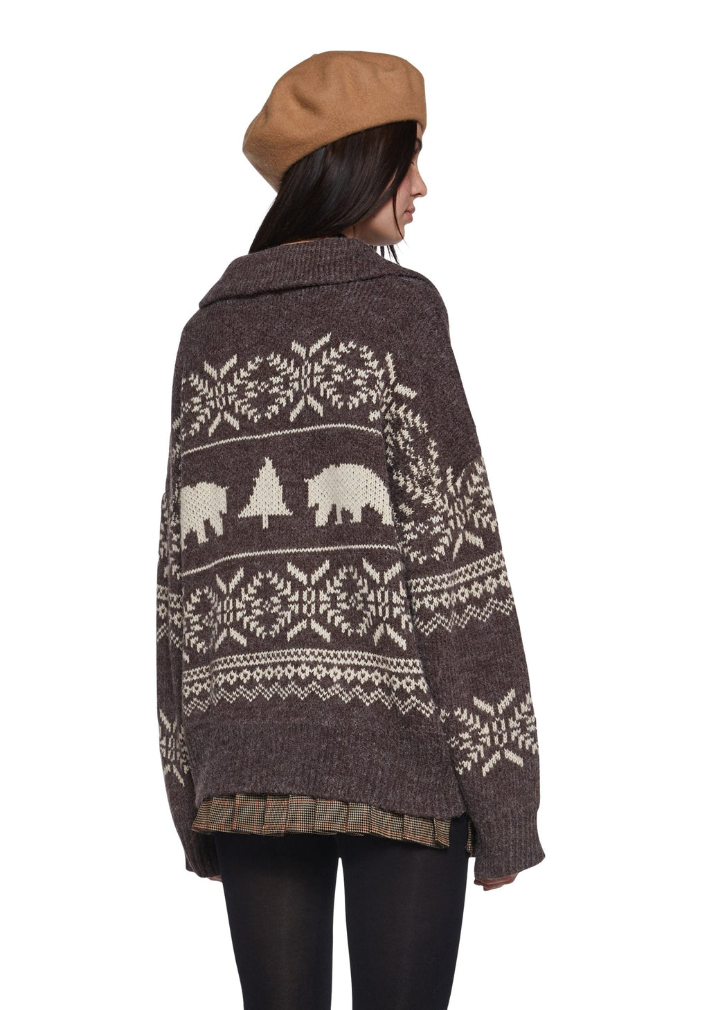 Winter Wanderlust Oversized Sweater
