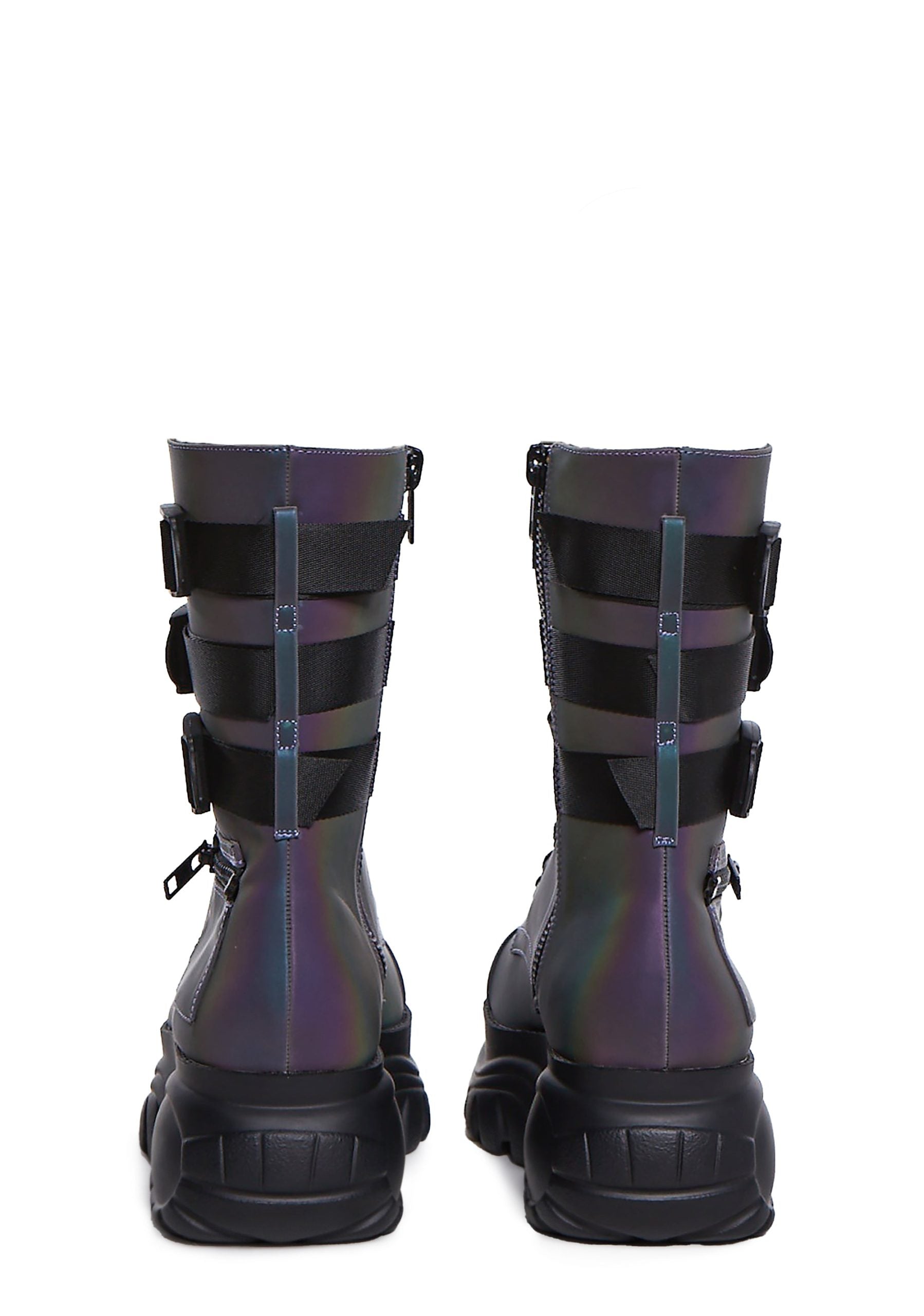 Mad Hustle Pocket Combat Boots – Reflective