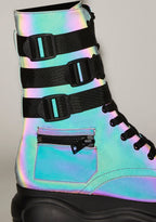 Mad Hustle Pocket Combat Boots – Reflective