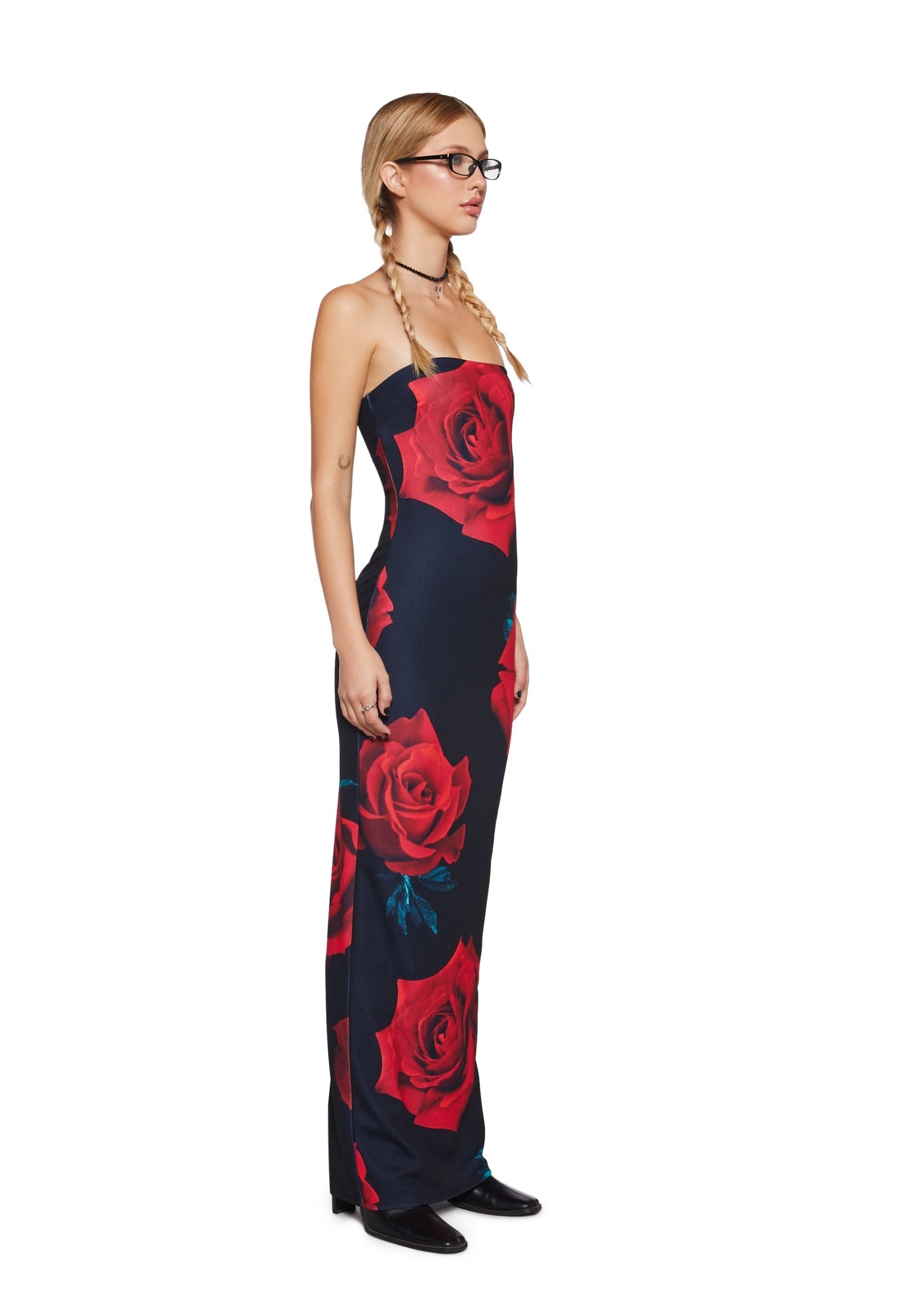 Rose Colored Vision Maxi Dress