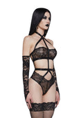 Shattered Lust Lace Bodysuit