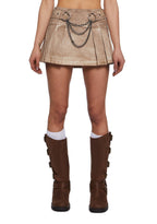 Prep School Rebel Mini Skirt