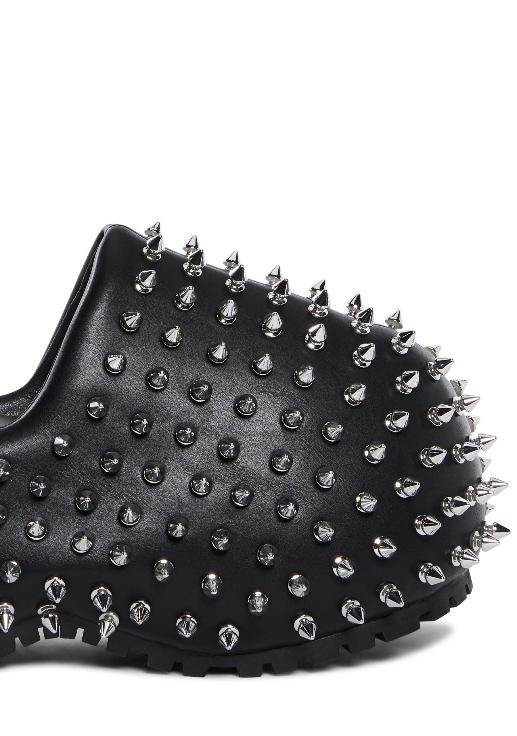 Spiked Out Platform Clogs