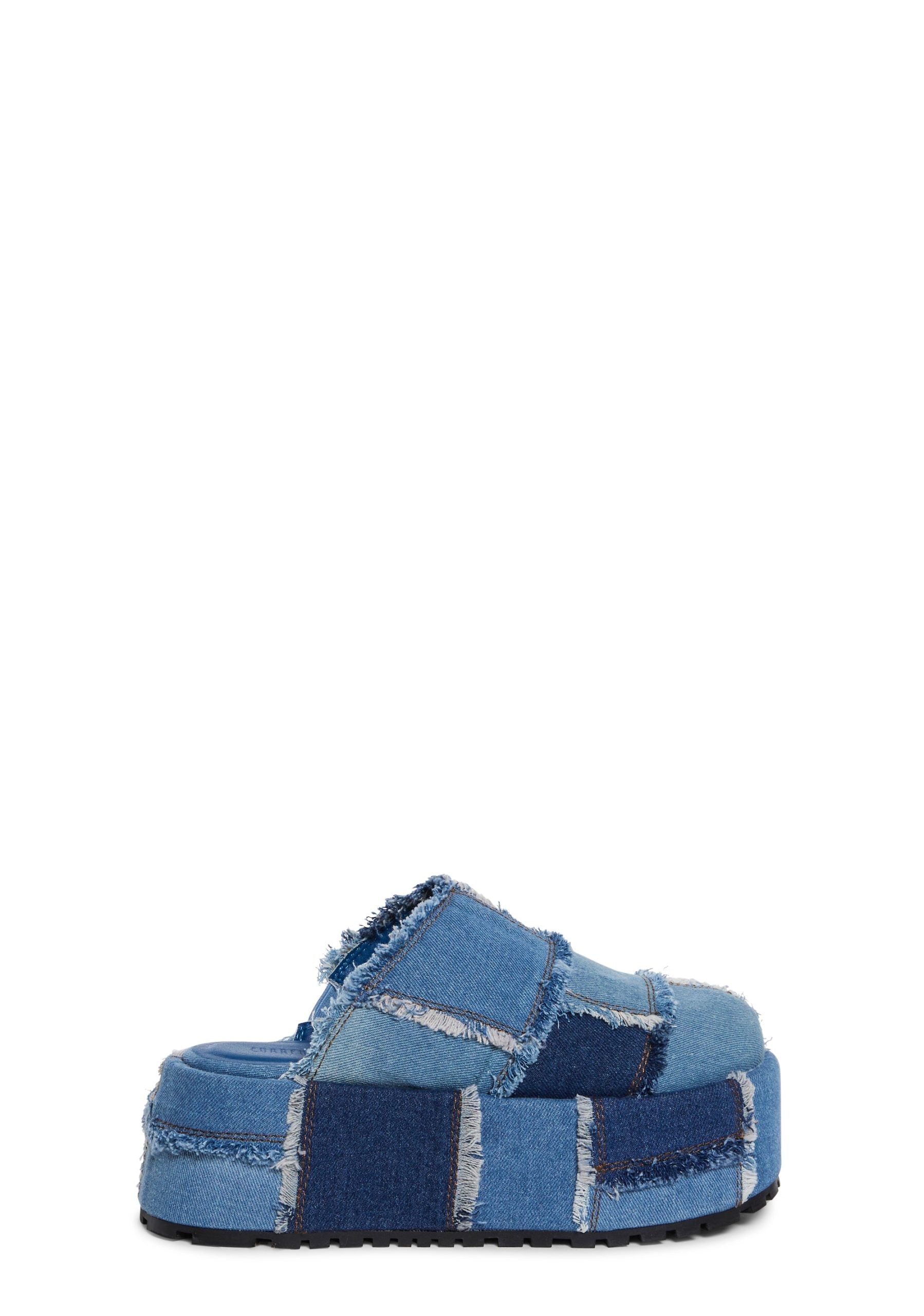 Gritty Rebel Platform Clogs