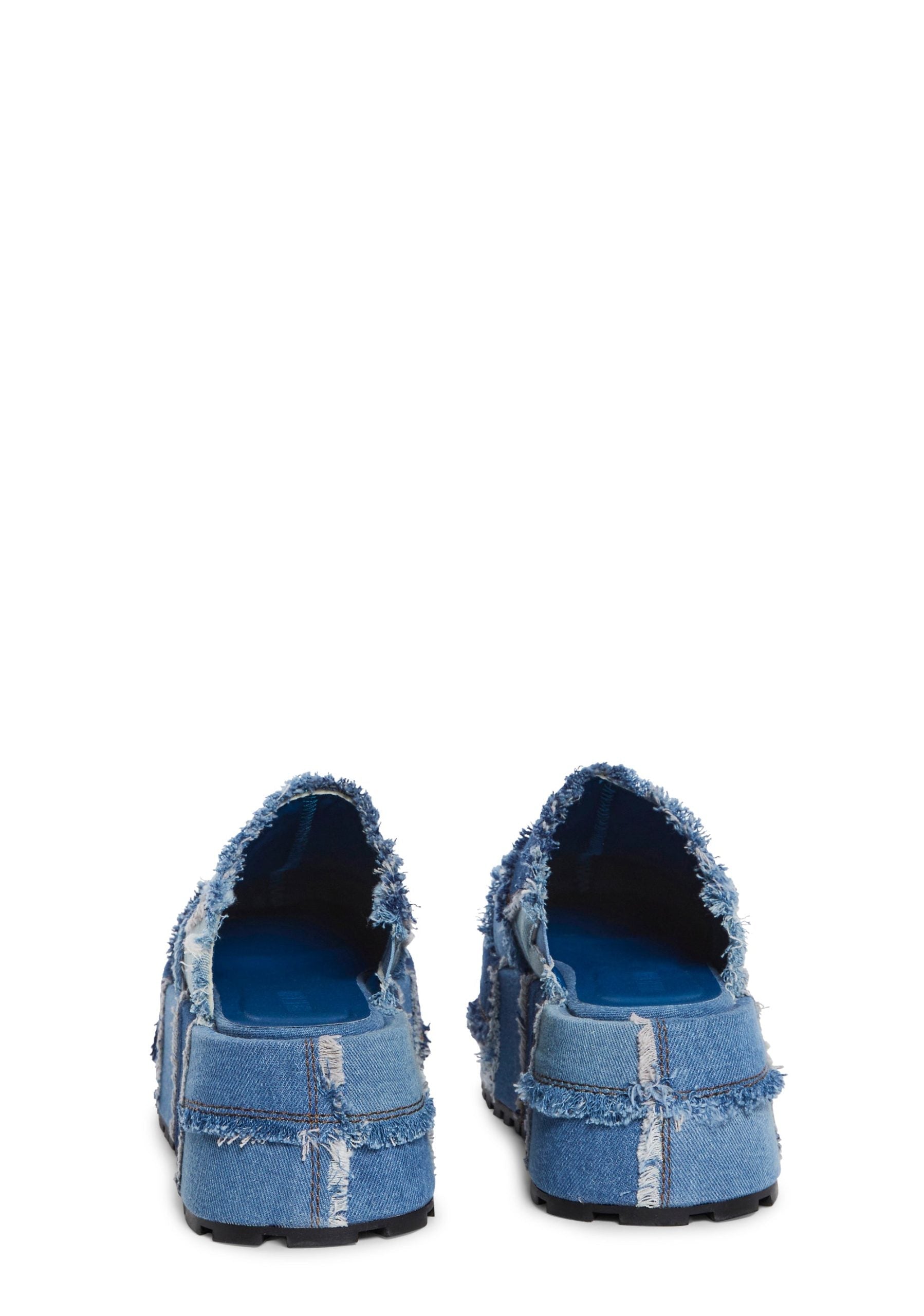 Gritty Rebel Platform Clogs