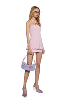 Y2K Bubble Mini Dress – Pink
