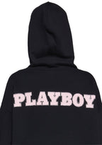Flirt More Zip-Up Hoodie