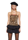Never Ever Leopard Tube Top