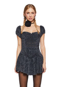 Lodge Party Fuzzy Dress – Gray