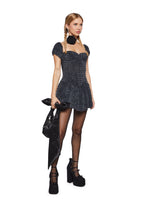 Lodge Party Fuzzy Dress – Gray