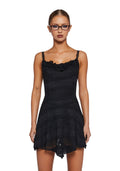 Story Of Love Mini Dress – Black