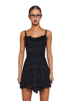 Story Of Love Mini Dress – Black