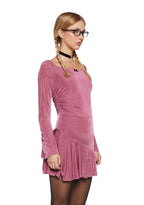 Nonchalant Energy Mini Dress – Pink