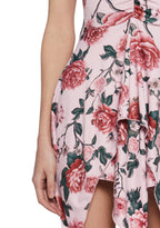 Chasin’ Rainbows Mini Dress – Pink Floral