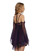 Lightning In A Bottle Mini Dress – Iridescent