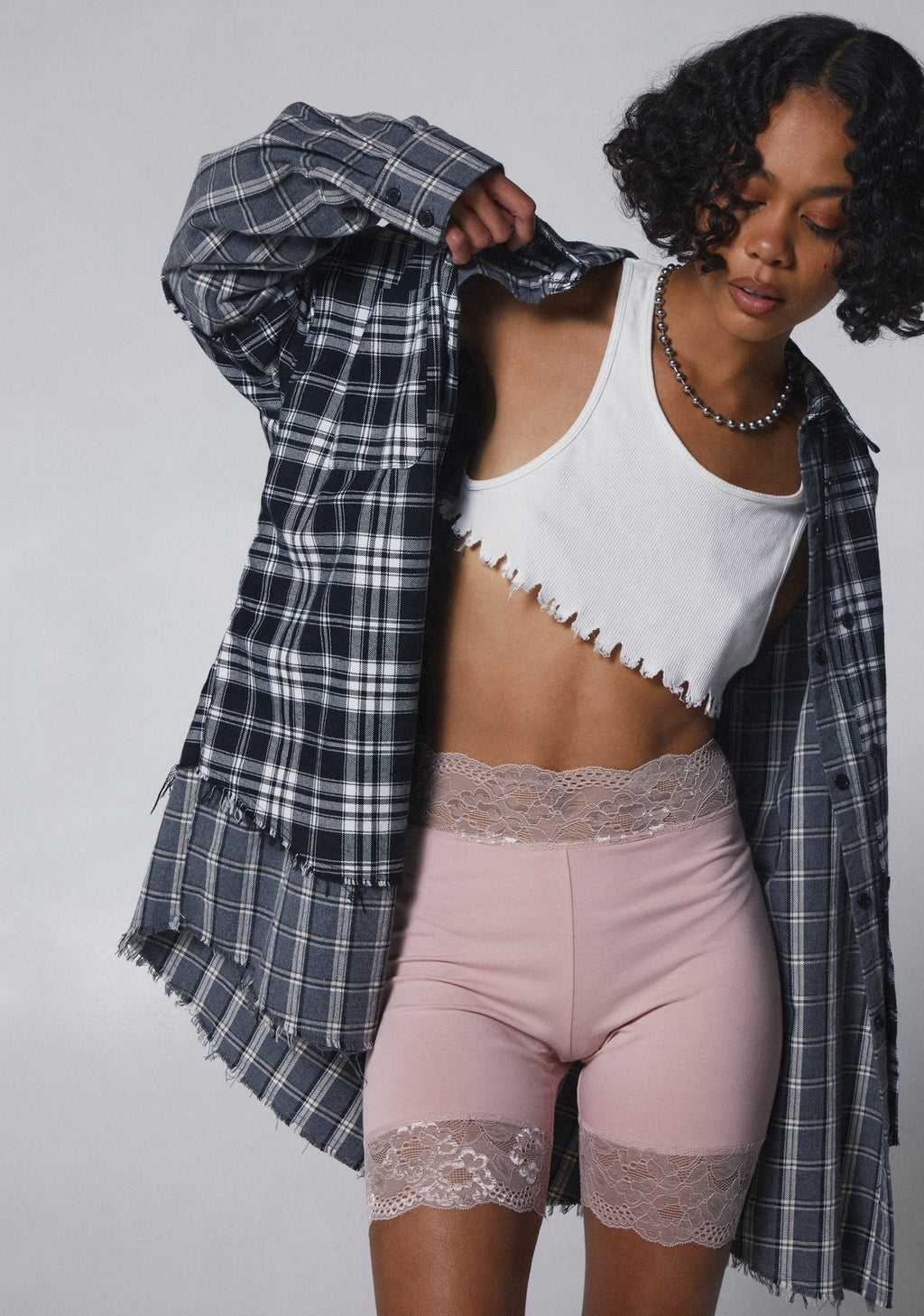 Rumor Romance Biker Shorts – Pink