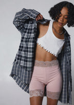 Rumor Romance Biker Shorts – Pink