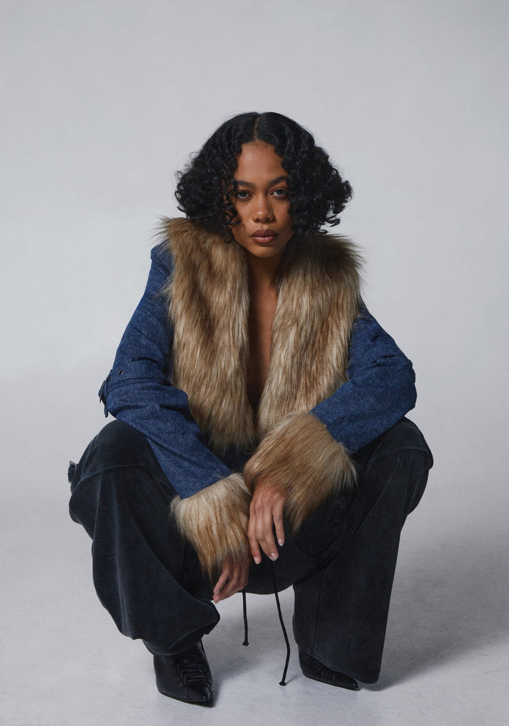 Covet Moto Jacket – Denim