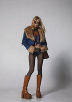 Covet Moto Jacket – Denim