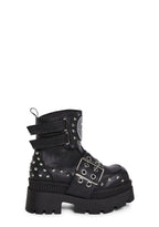 Wrath-58 Platform Ankle Boots
