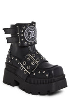 Wrath-58 Platform Ankle Boots