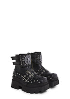 Wrath-58 Platform Ankle Boots