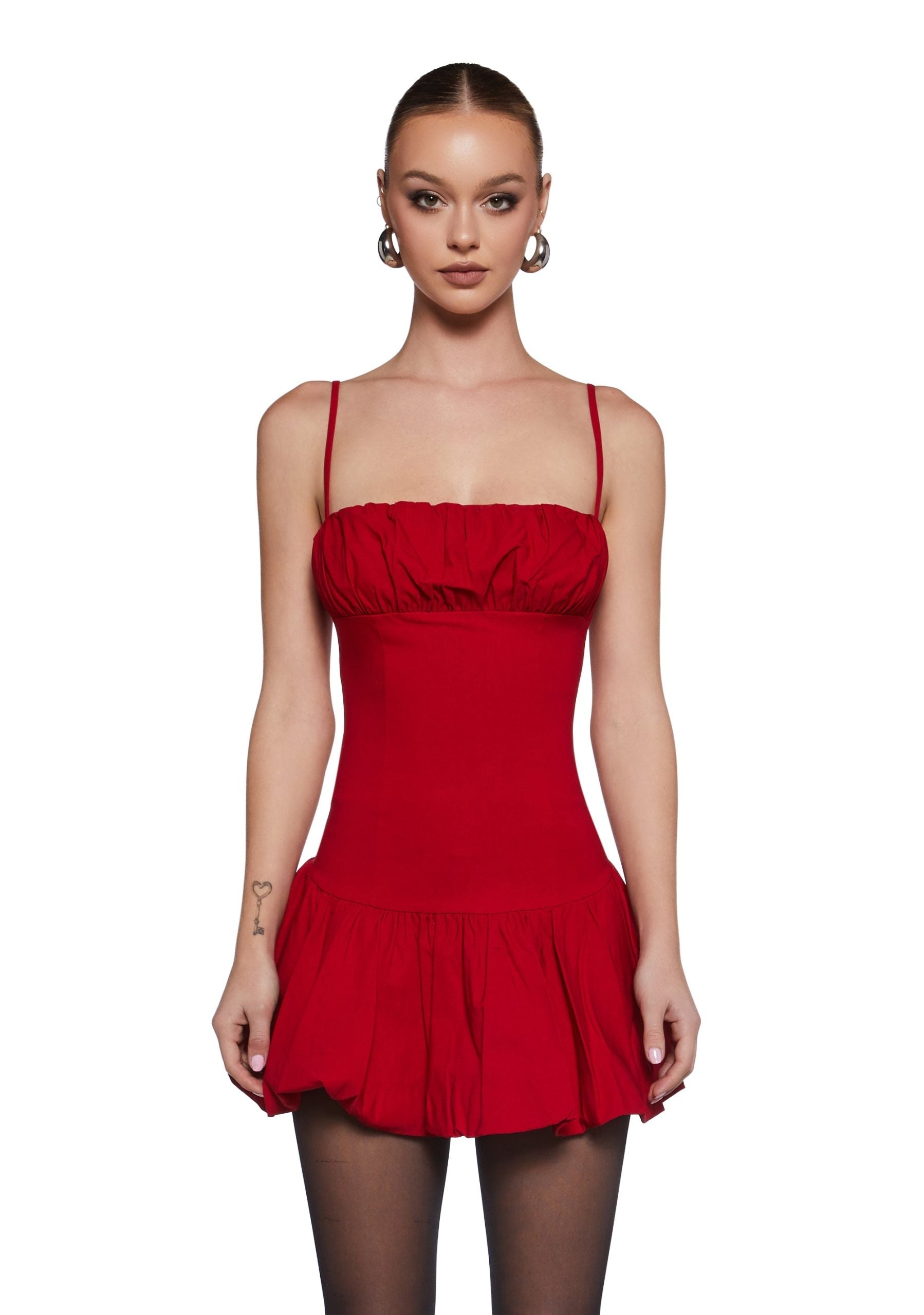 Sweethearts Always Mini Dress – Red