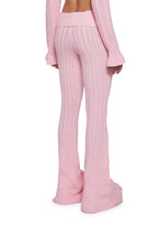Deep Thoughts Flare Pants – Pink