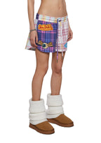 Patchwork Graphic Lounge Shorts