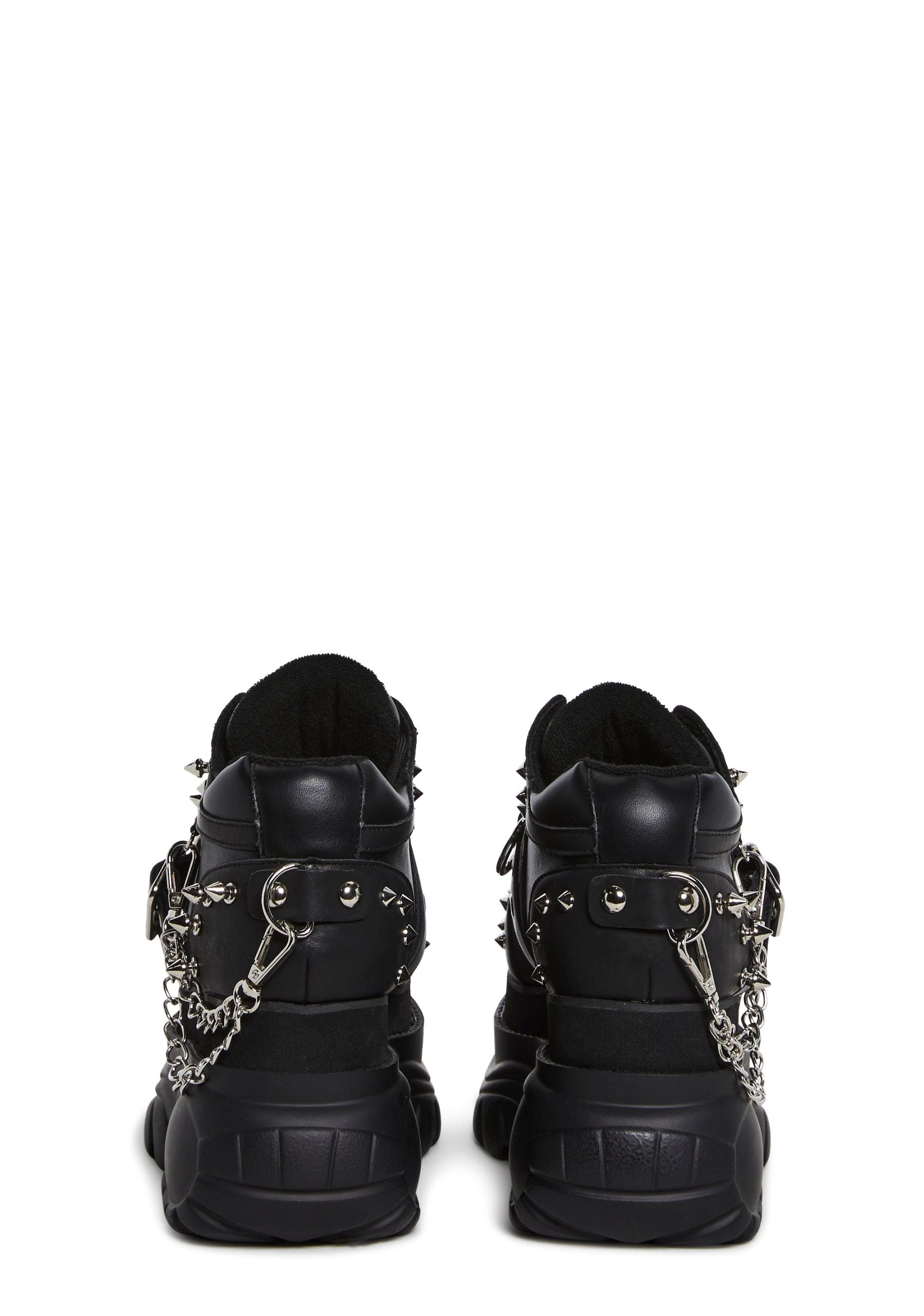 Midnight Pit Platform Sneakers