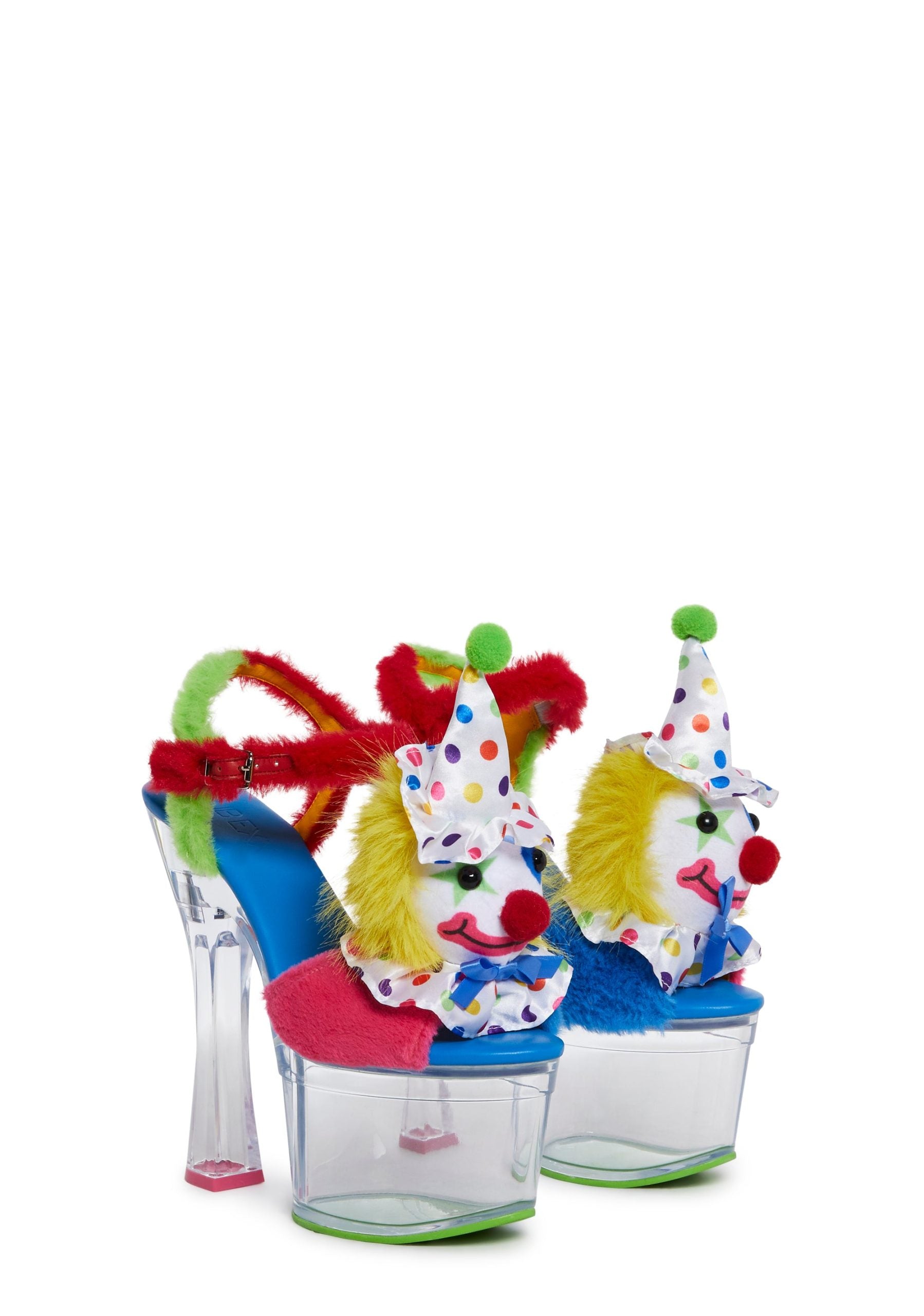 Chuckle Charm Platform Heels