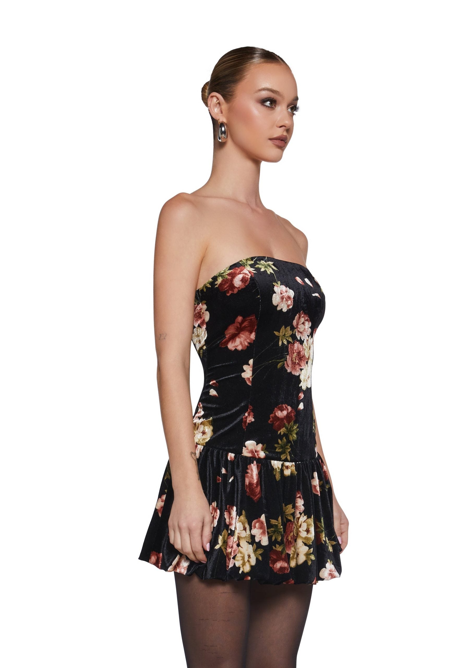 Fated Florals Mini Dress